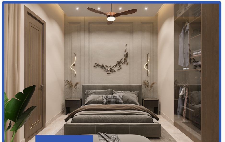 Prime Townhouse second bedroom interior