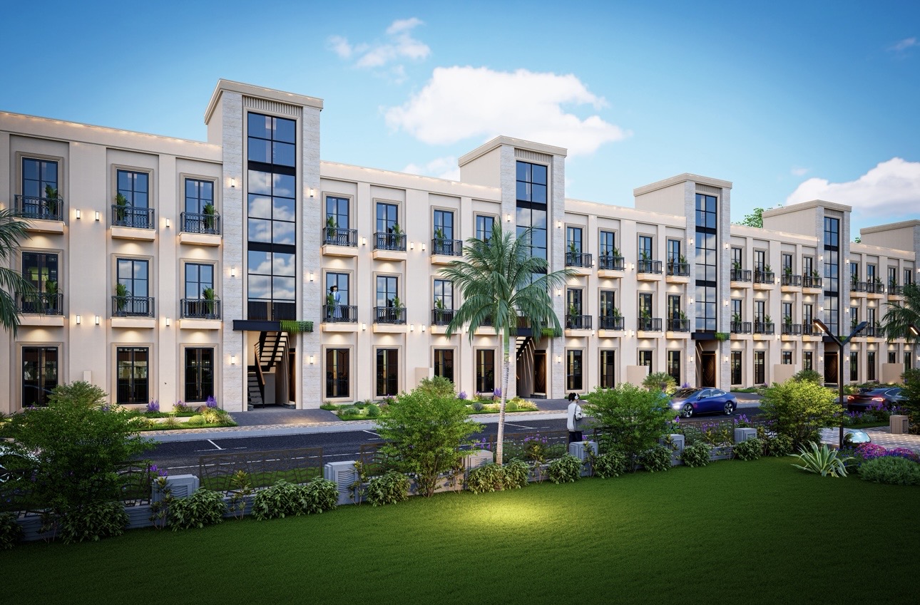 Prime Townhouse exterior, Union Town Lahore